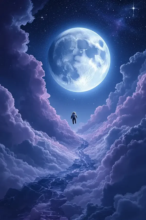 月落星河 月辉奇境影视海报